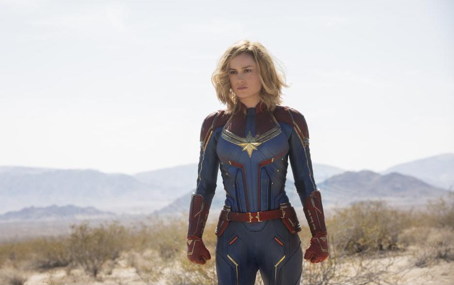 Captain Marvel in Uniform