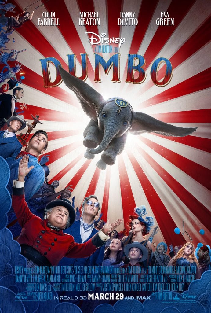 Disney's Dumbo Live Action Movie Poster - Movie Review