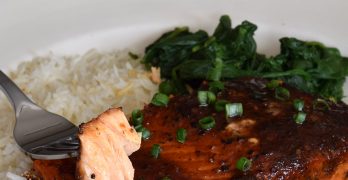 Orange & Ginger, Asian Grilled Salmon