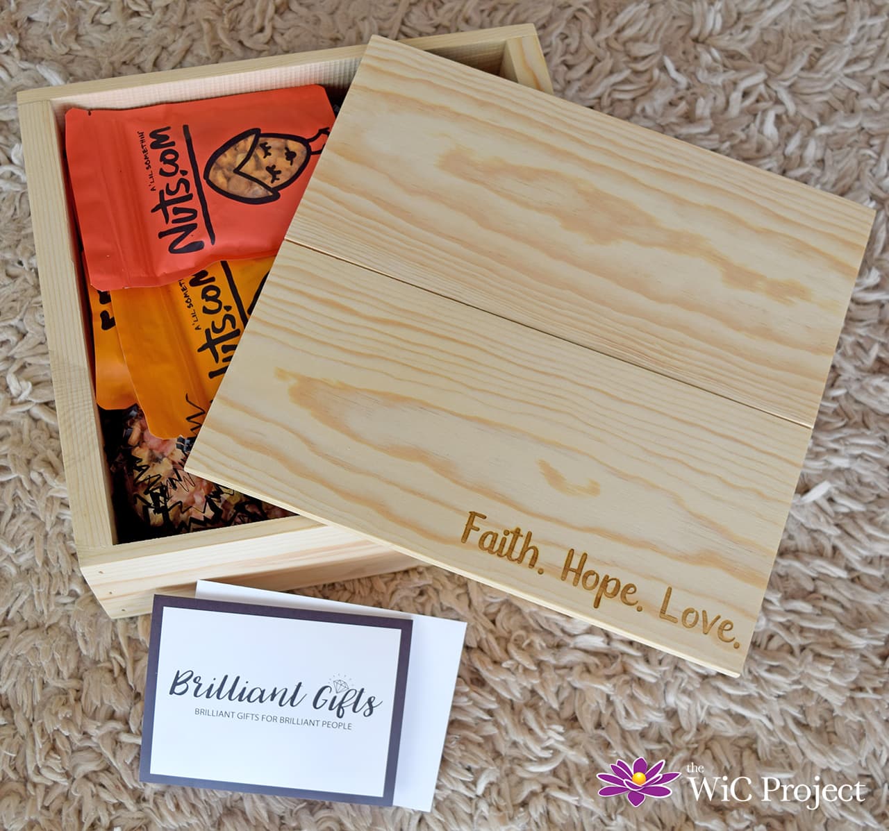Brilliant Gifts Engraved Custom Themed Gift Crates