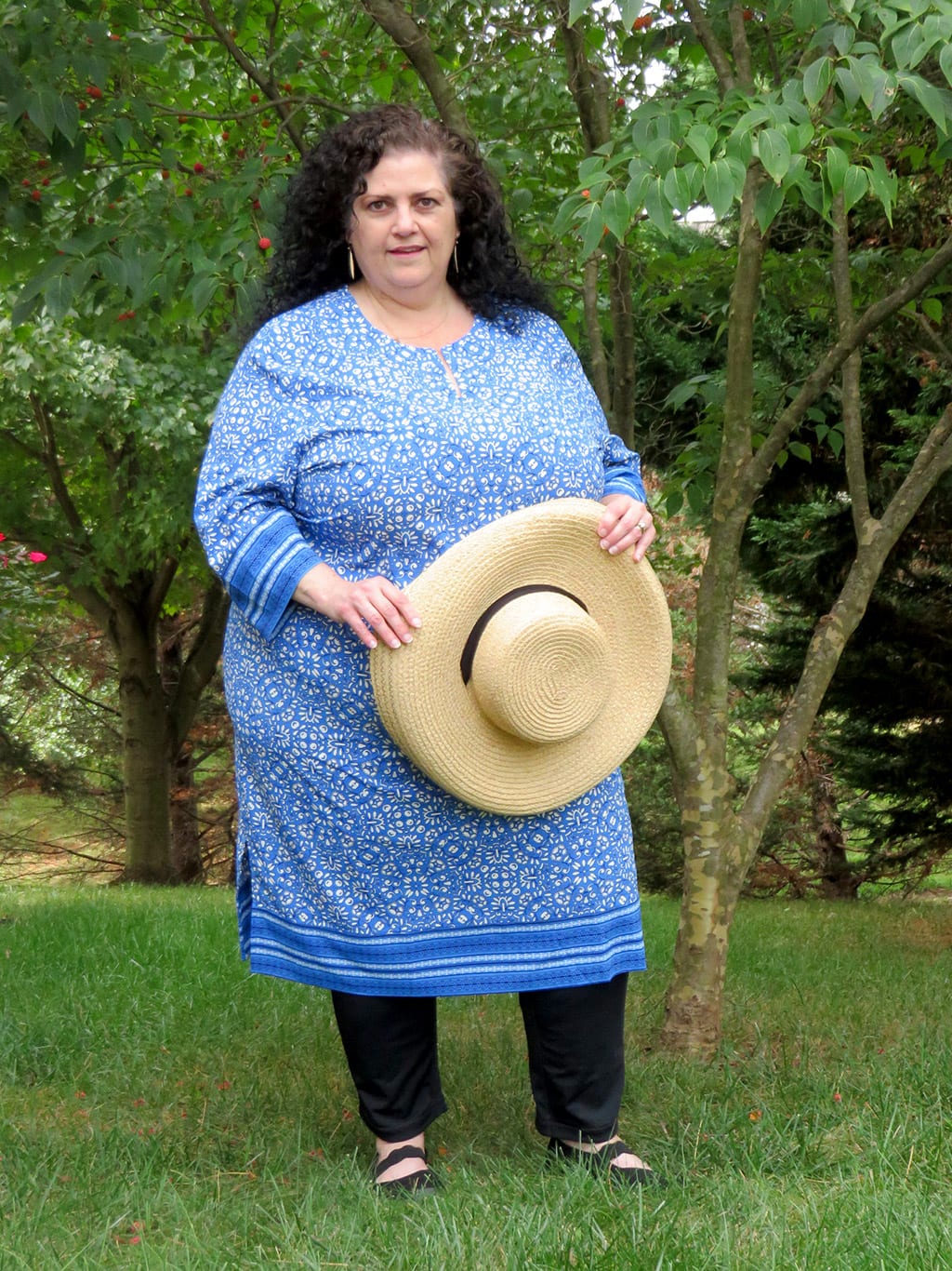 Coolibar Blue Tunic