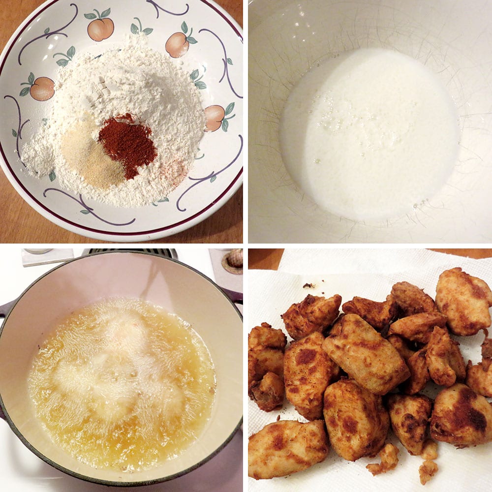 Cooking Sous Vide Fried Chicken Breasts 