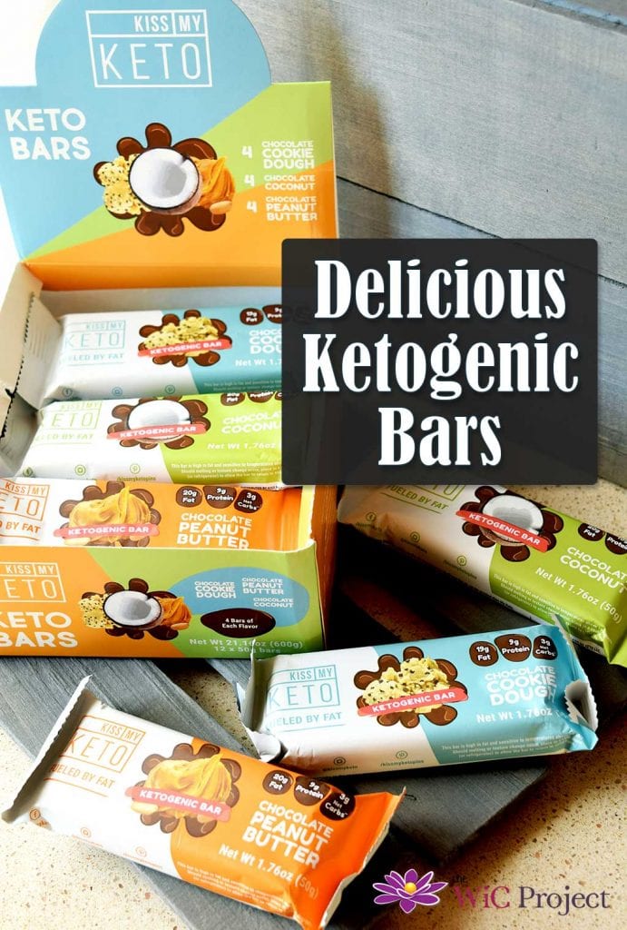 Delicious Ketogenic Bars from Kiss My Keto