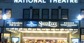 Swan Lake, Front of National Theatre, Washington DC