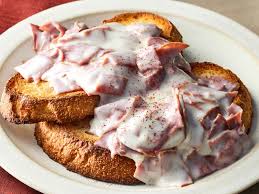 Creamed Chipped Beef on Toast