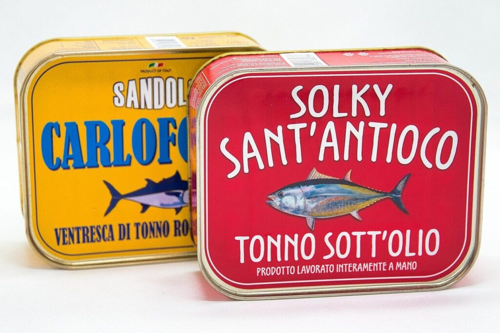 canned goods, food, nature, fish, tuna, meal, delicacy